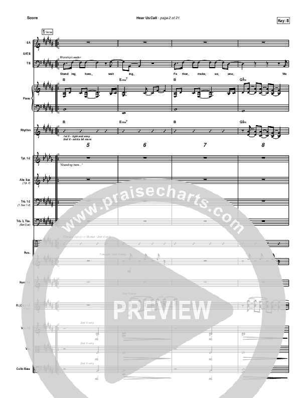 Hear Us Call Orchestration (Brian Doerksen)