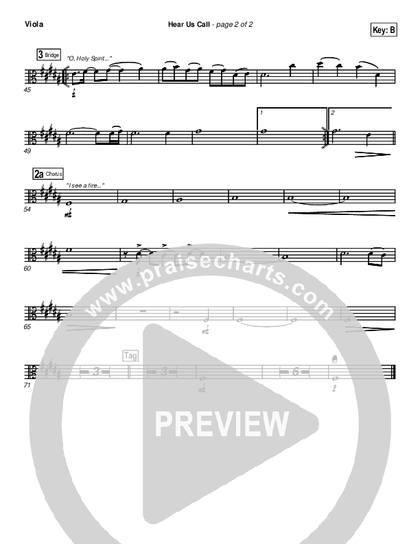 Hear Us Call Viola (Brian Doerksen)