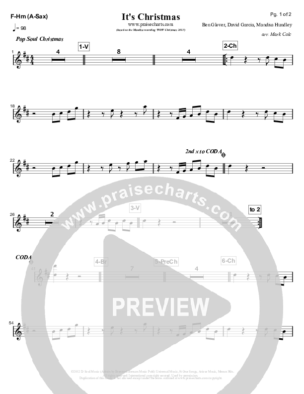 It's Christmas French Horn (Mandisa)