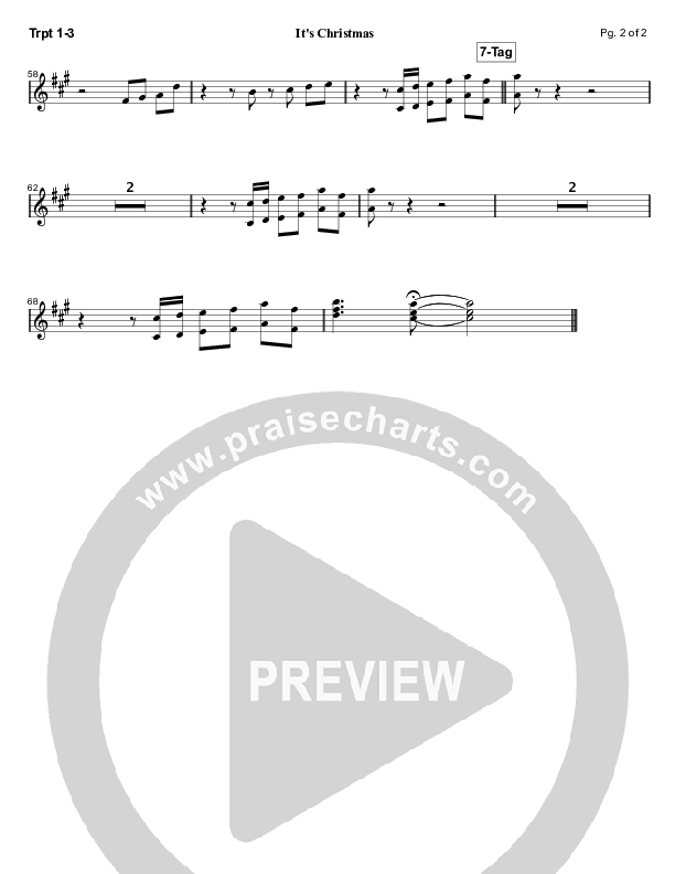 It's Christmas Trumpet 1/2/3 (Mandisa)