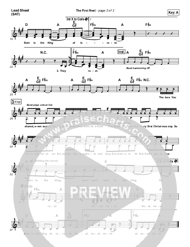 The First Noel Lead (SAT) (TobyMac)