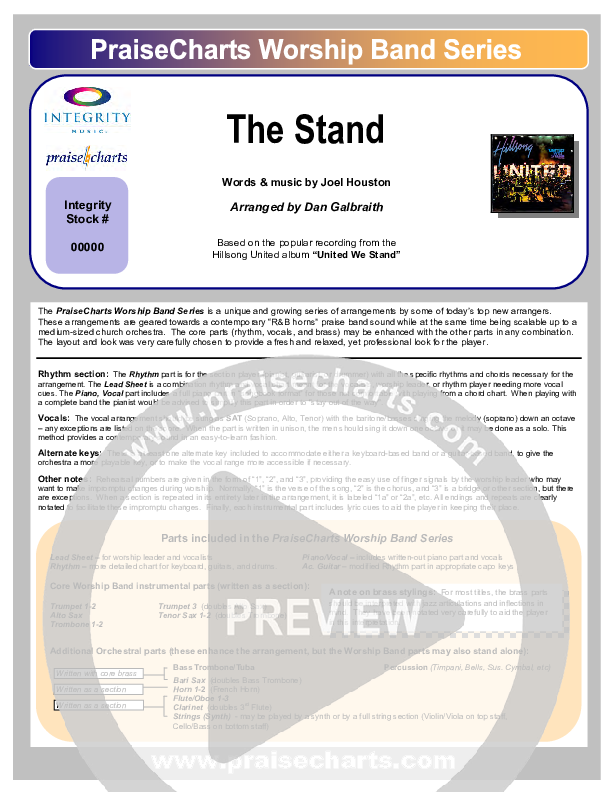 The Stand Orchestration (Hillsong UNITED)