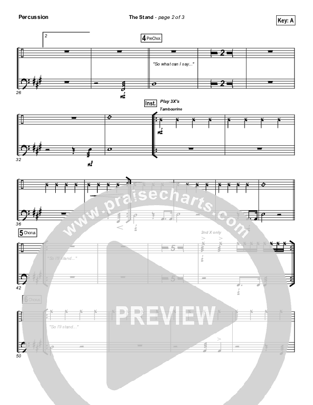 The Stand Percussion (Hillsong UNITED)