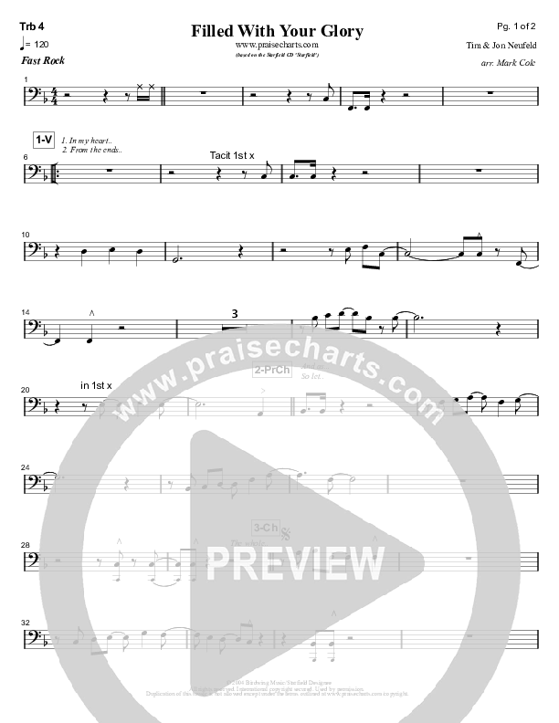 Filled With Your Glory Trombone 4 (Starfield)