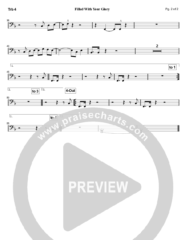 Filled With Your Glory Trombone 4 (Starfield)