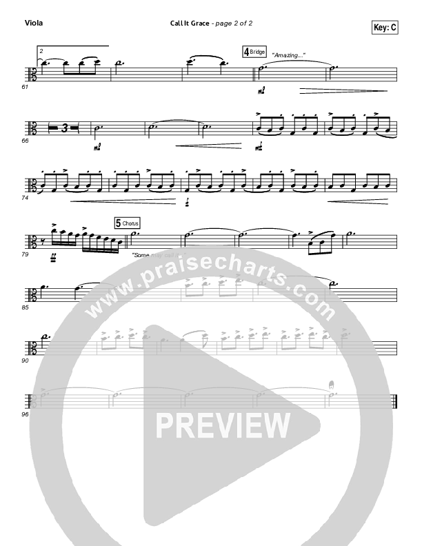 Call It Grace Viola (Unspoken)