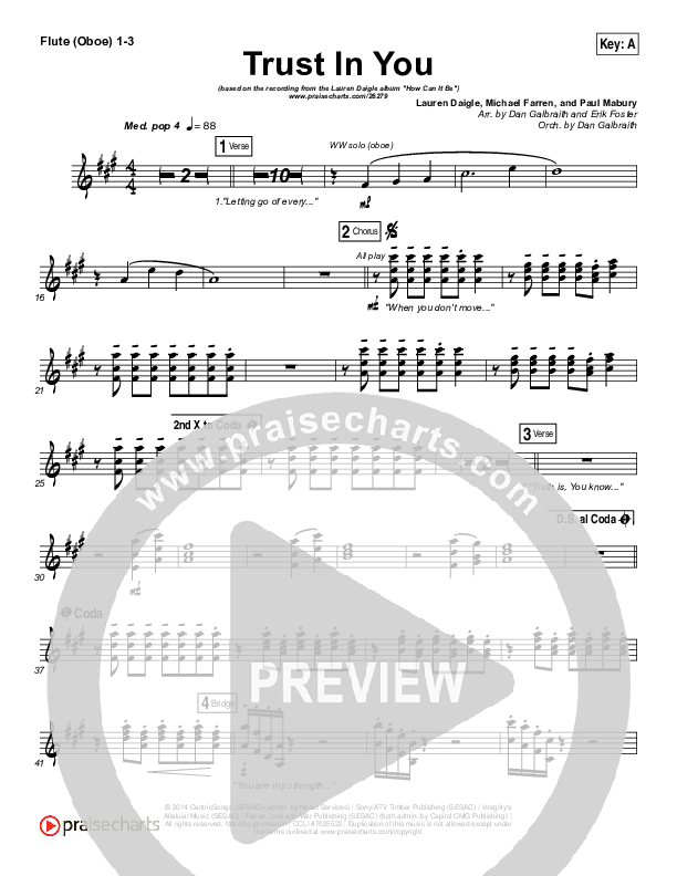 Trust In You Wind Pack (Lauren Daigle)