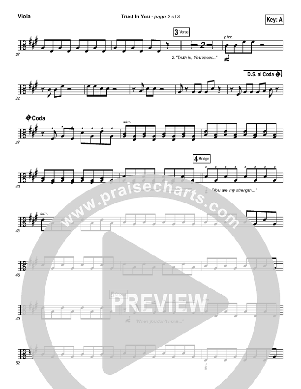 Trust In You Viola (Lauren Daigle)