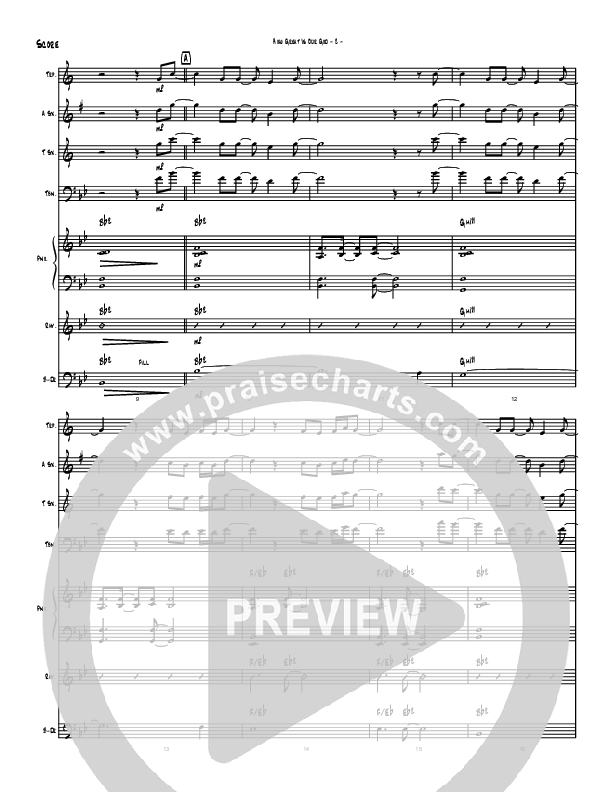 How Great Is Our God (Instrumental) Conductor's Score (Brad Henderson)