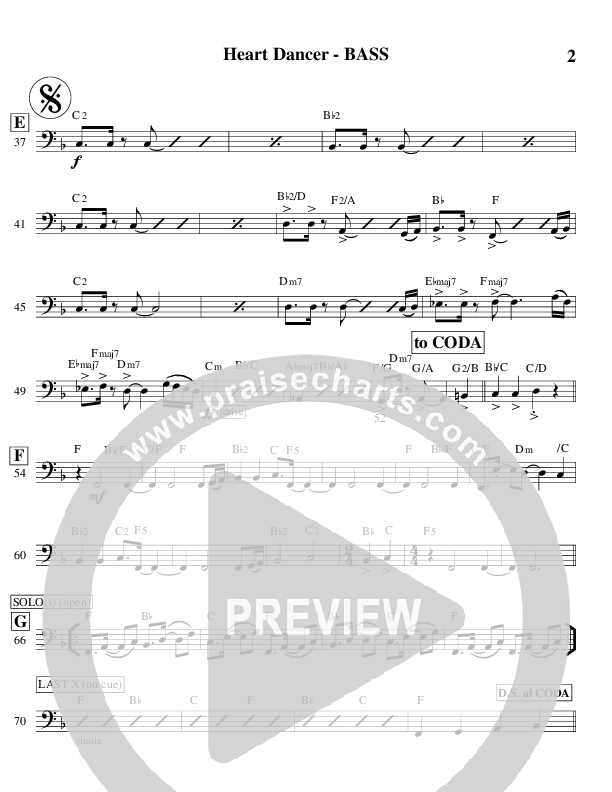 Heart Dancer (Instrumental) Double Bass (Ric Flauding)