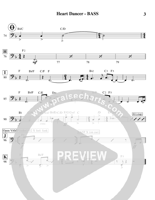 Heart Dancer (Instrumental) Double Bass (Ric Flauding)