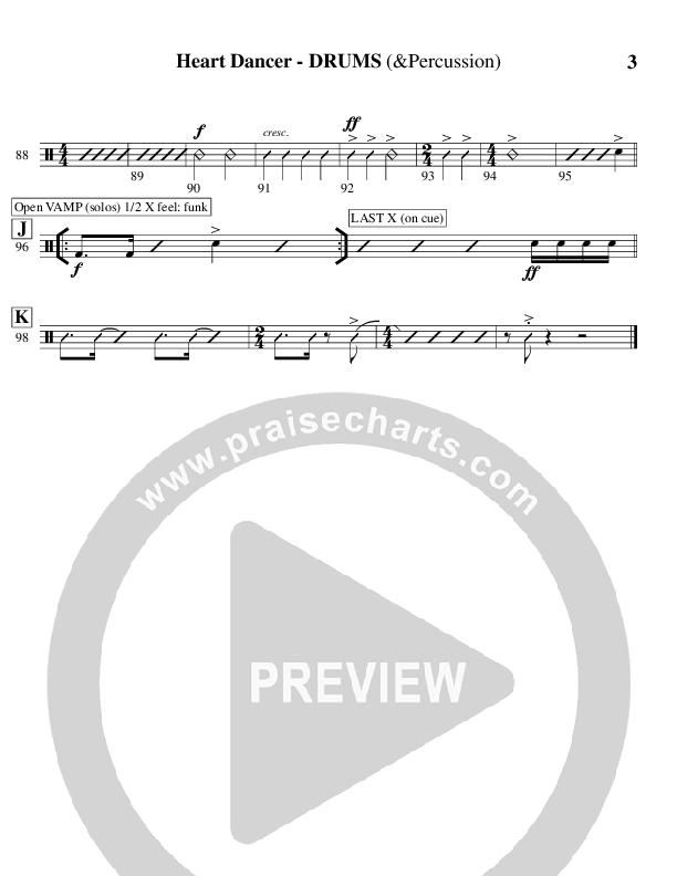 Heart Dancer (Instrumental) Percussion (Ric Flauding)