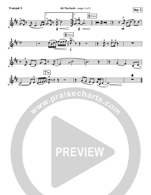 All The Earth Trumpet 3 (Vertical Worship)