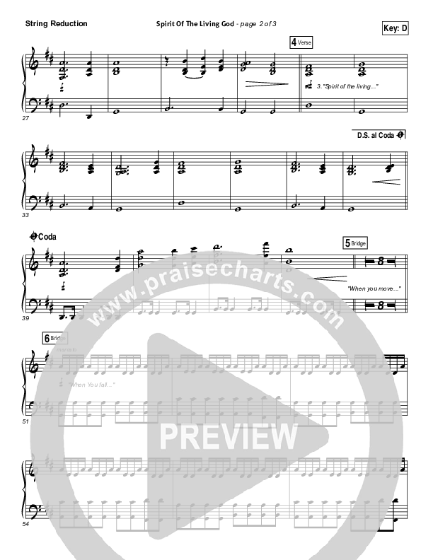 Spirit Of The Living God Synth Strings (Vertical Worship)