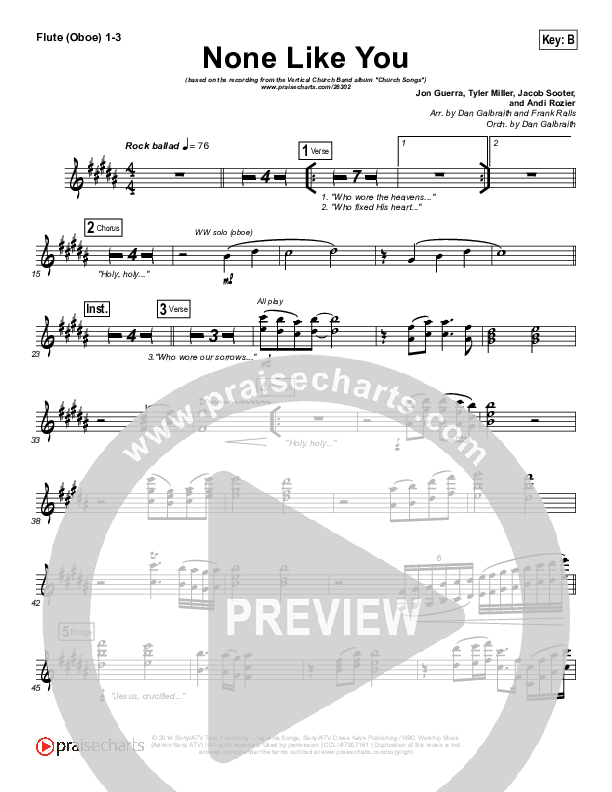 None Like You Wind Pack (Vertical Worship)