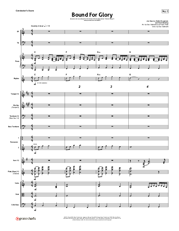 Bound For Glory Orchestration (Vertical Worship)