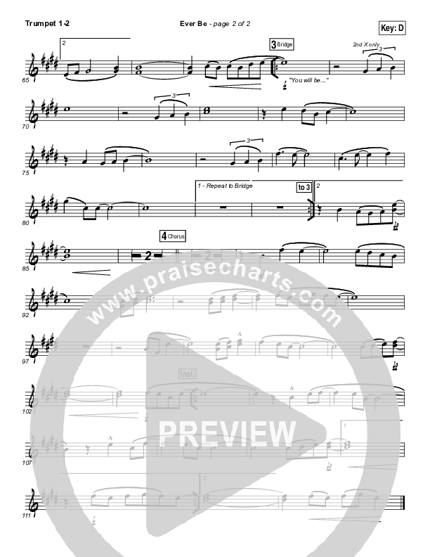 Ever Be Trumpet 1,2 (Bethel Music)