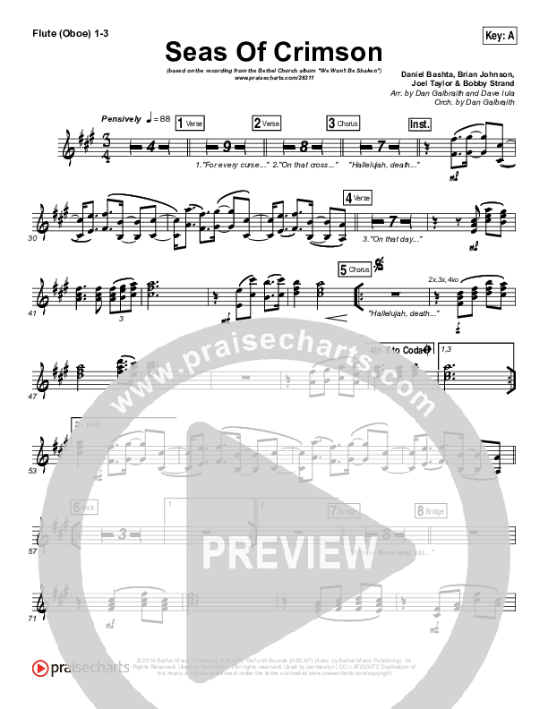 Seas Of Crimson Wind Pack (Bethel Music)