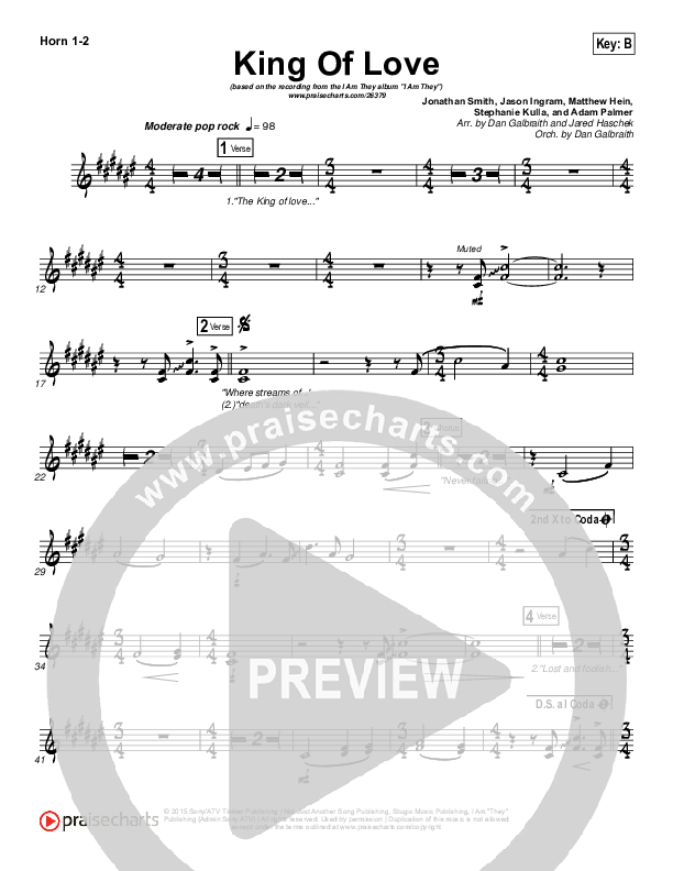 King Of Love Brass Pack (I Am They)