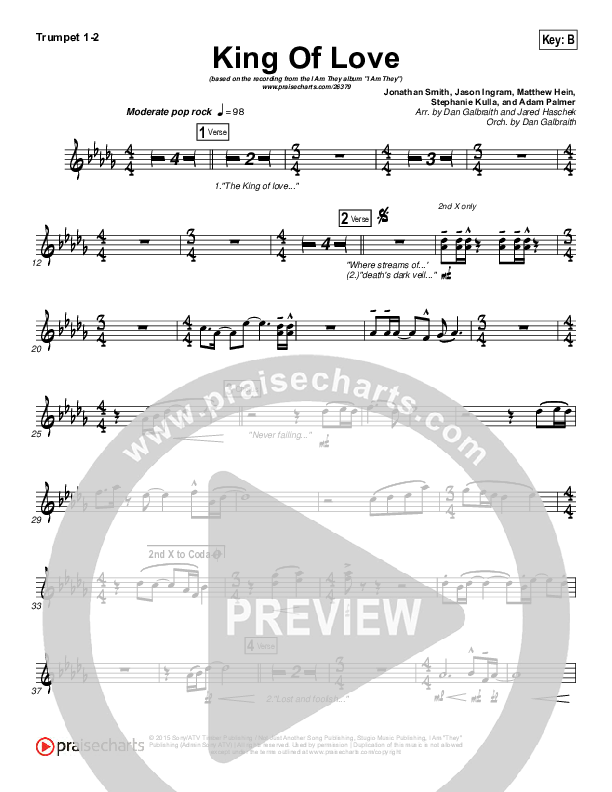 King Of Love Brass Pack (I Am They)