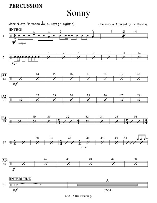 Sonny Percussion (Ric Flauding)