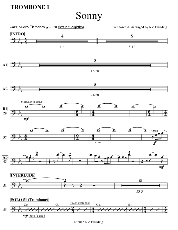 Sonny Trombone 1 (Ric Flauding)