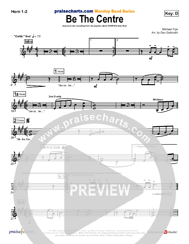 Be The Centre Brass Pack (Vineyard UK)