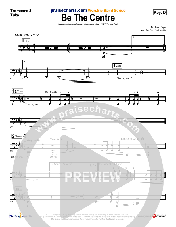 Be The Centre Trombone 3 (Vineyard UK)