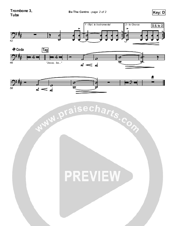 Be The Centre Trombone 3 (Vineyard UK)