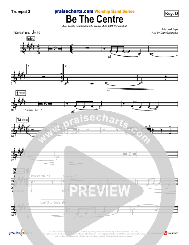 Be The Centre Trumpet 3 (Vineyard UK)