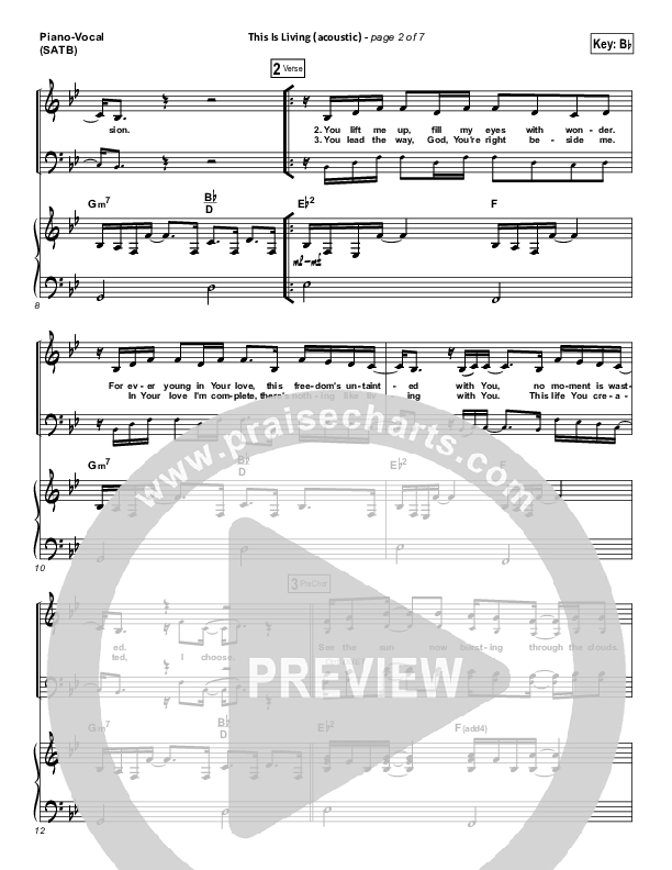 This Is Living  Piano/Vocal Pack (Hillsong Young & Free)