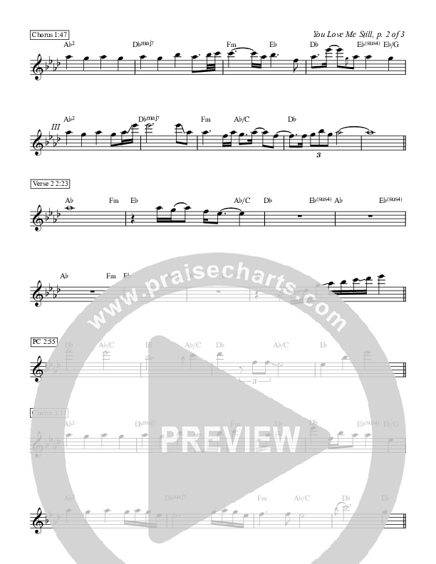 You Love Me Still Lead Sheet (Third Culture Worship)
