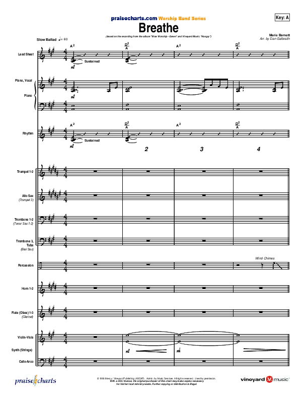 Breathe / Yearn Orchestration (Kathryn Scott)