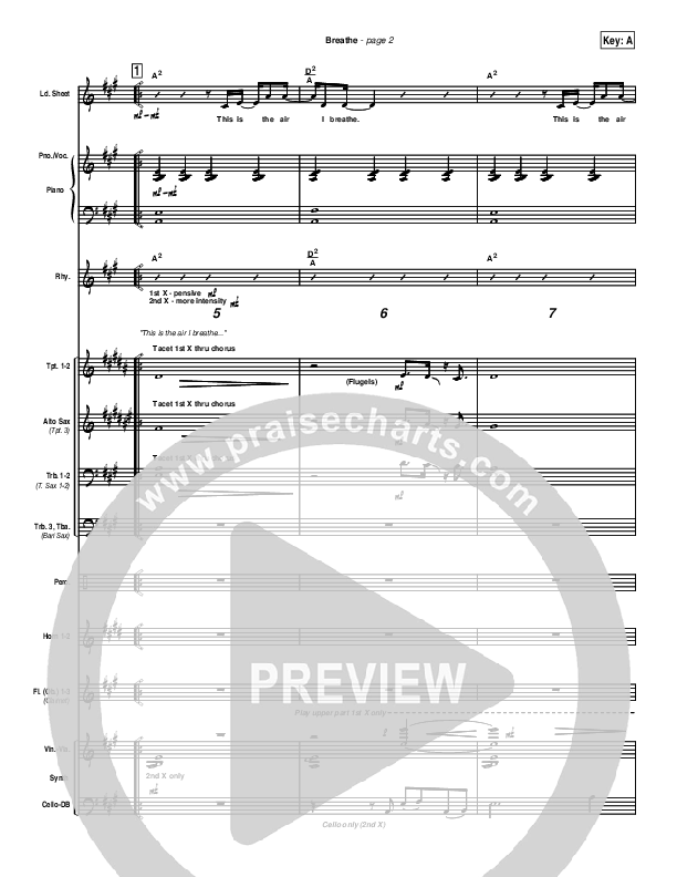 Breathe / Yearn Orchestration (Kathryn Scott)