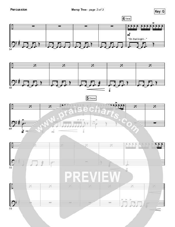 Mercy Tree Percussion (Anthony Evans)