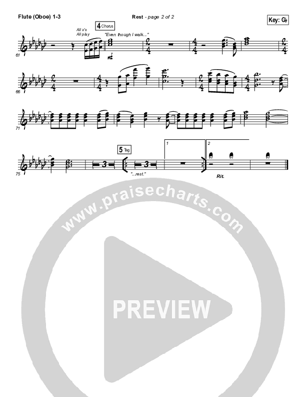 Rest Flute/Oboe 1/2/3 (Matt Maher)