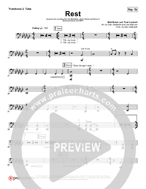 Rest Trombone 3/Tuba (Matt Maher)