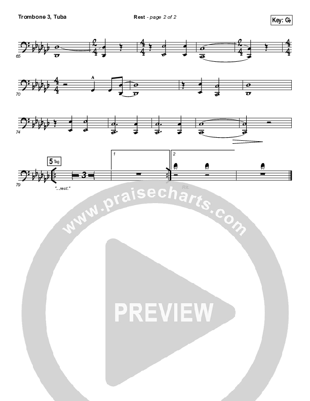 Rest Trombone 3/Tuba (Matt Maher)