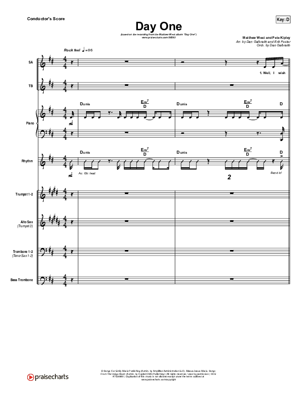 Day One Praise Band (Matthew West)