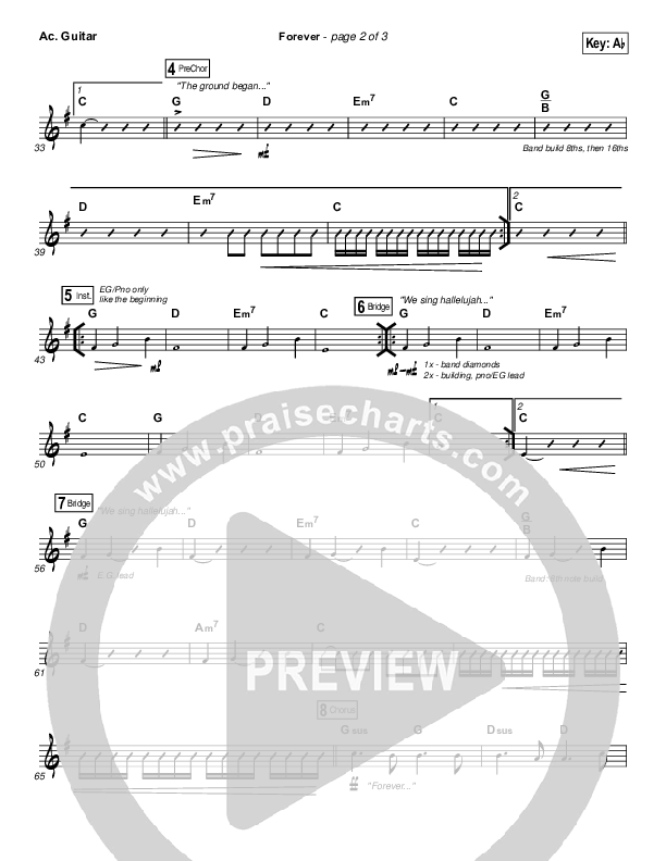 Forever Acoustic Guitar (Passion / Melodie Malone)