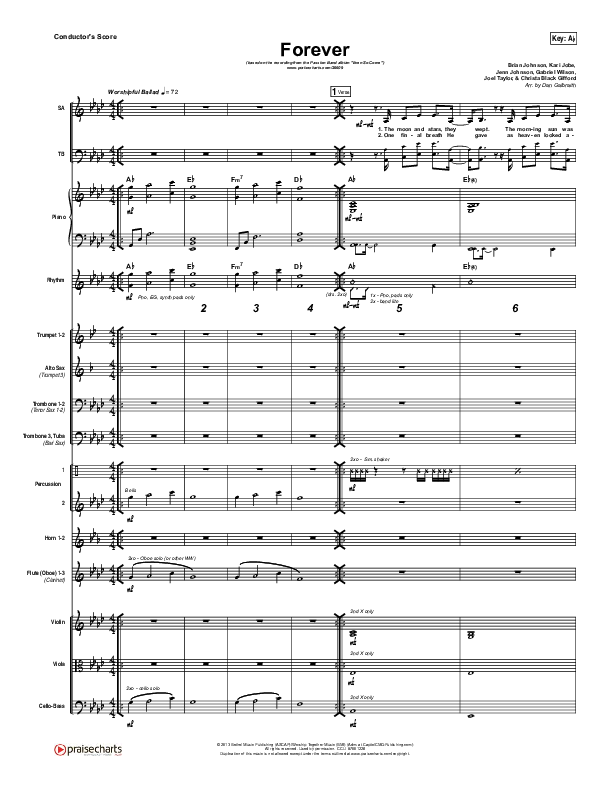 Forever Conductor's Score (Passion / Melodie Malone)