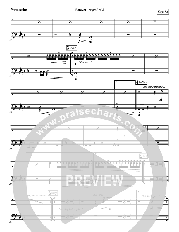 Forever Percussion (Passion / Melodie Malone)