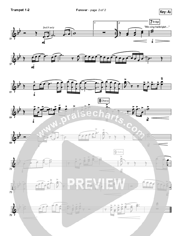 Forever Trumpet 1,2 (Passion / Melodie Malone)