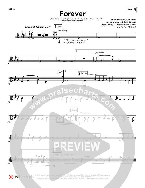 Forever Viola (Passion / Melodie Malone)