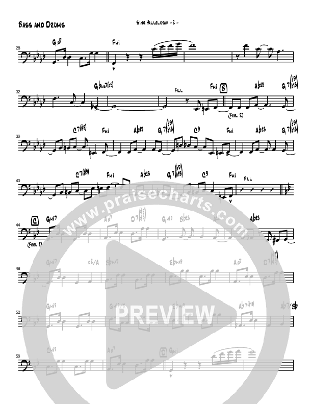 Sing Hallelujah (Instrumental) Drum Set (Brad Henderson)