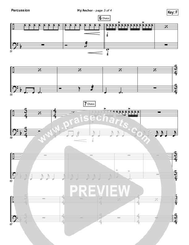 My Anchor Percussion (Passion / Christy Nockels)