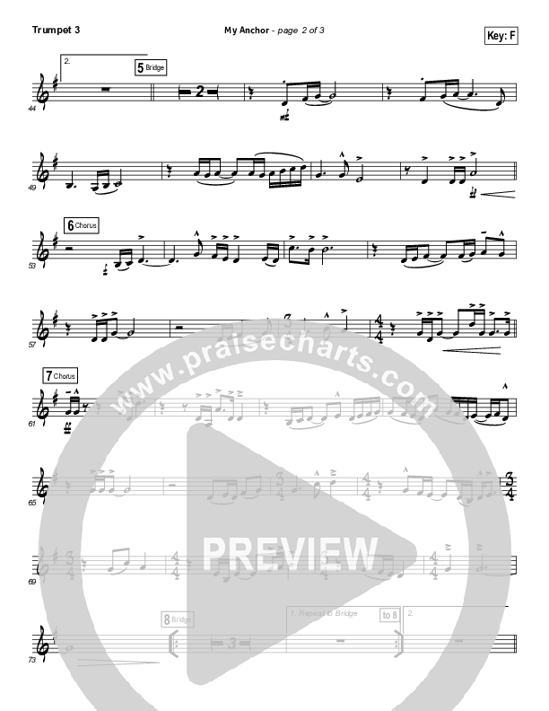 My Anchor Trumpet 3 (Passion / Christy Nockels)