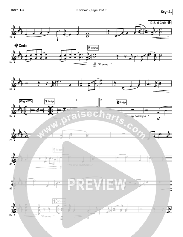 Forever Brass Pack (Bethel Music)