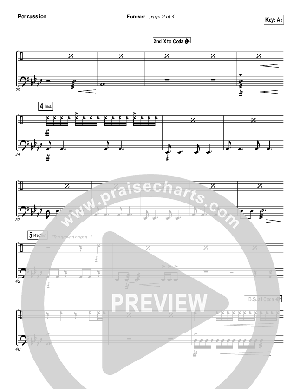 Forever Percussion (Bethel Music)