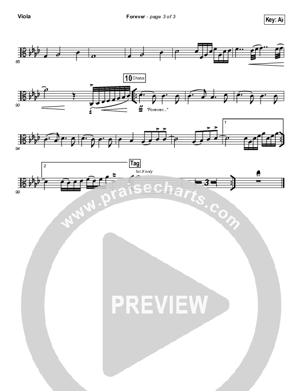 Forever Viola (Bethel Music)